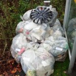 wilmslow clean team november 2014 litter picking haul