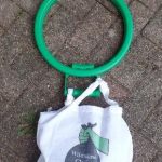 Wilmslow Clean Team Aluminium Recycling Concept bag and hoop