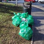 wilmslow clean team town centre litter pick march 2017