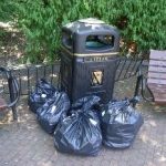 Wilmslow Clean Team Bank Square 4th July 2018