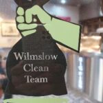 Wilmslow Clean Team Window Sticker