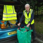 Wilmslow Clean Team Volunteer At A Litter Pick In August 20